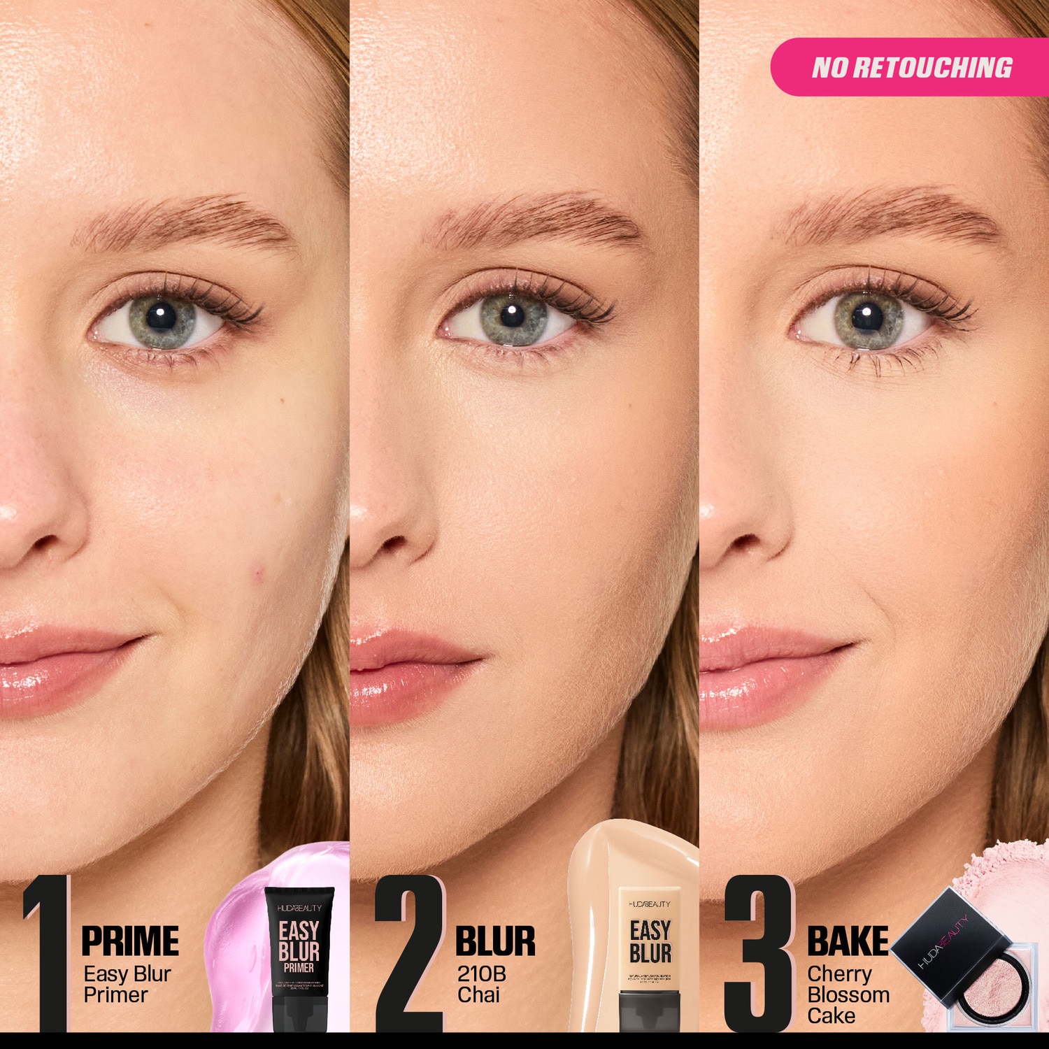 EASY BLUR FOUNDATION (BASE DE MAQUILLAJE PARA ROSTRO)